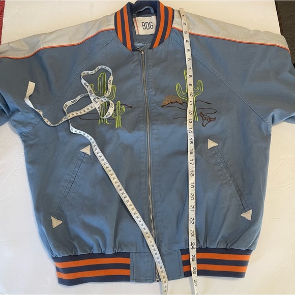 BDG Jacket Embroidered Souvenir Medium New With Tags Cactus - Picture 6 of 12